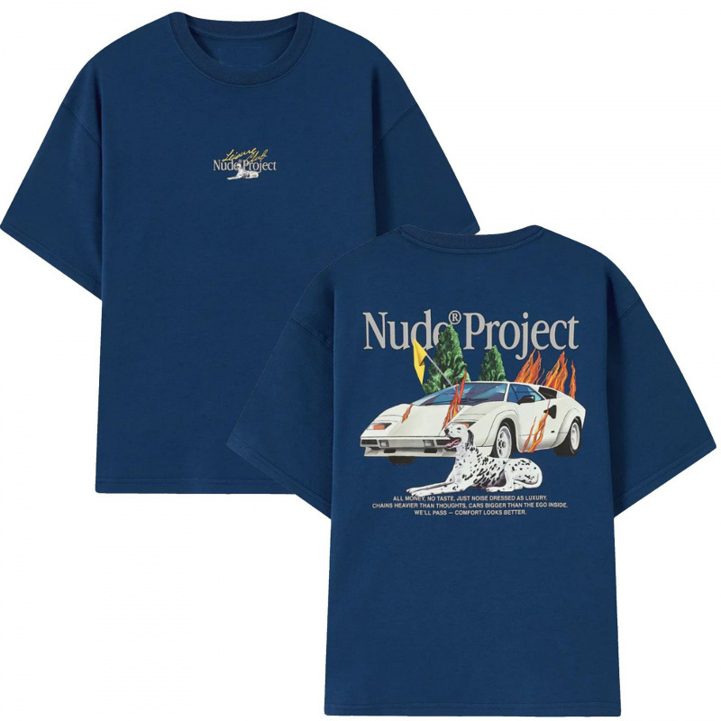 Nude Project Leisure Club T-shirt Navy