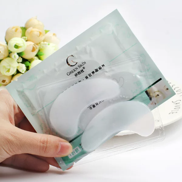 Green Silk Eye Mask Eye Patch