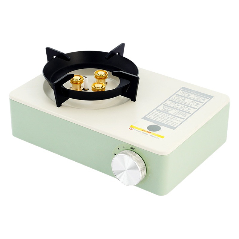 Cross-Border Macaron Cassette Stove Outdoor Portable Fierce Stove Home Camping Gas Mini Gas Stove