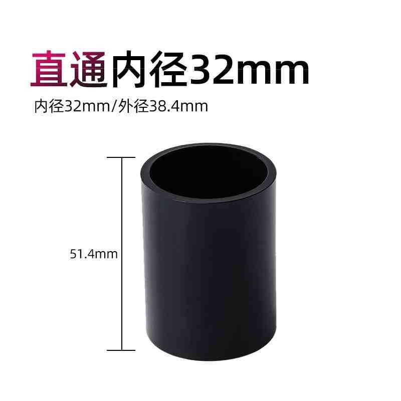 PVC純黒水槽排水部品プラスチック給水管転換エルボ立体三方直接ボールバルブ出水口|undefined