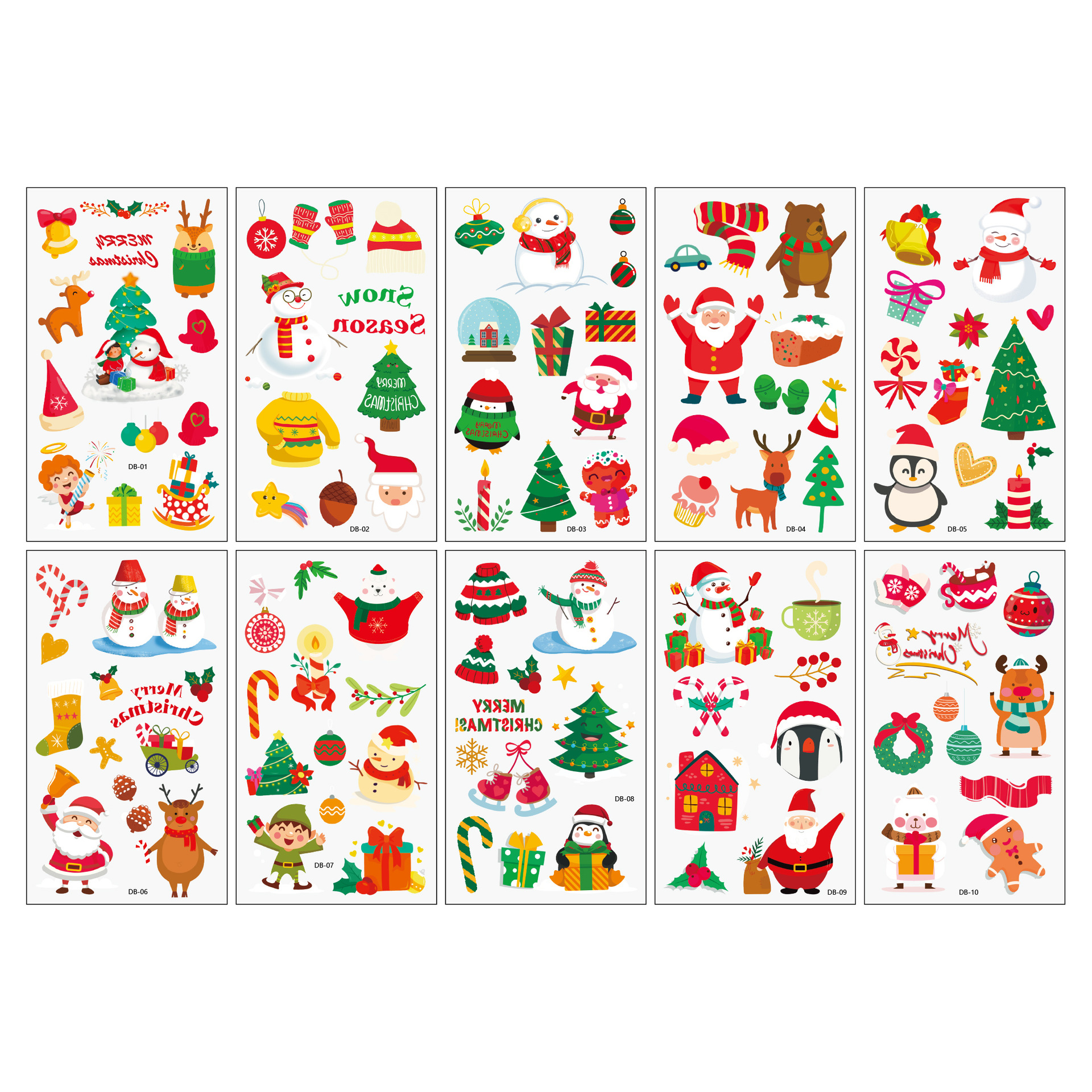 国境を越えた新しい子供用ハイエンド漫画タトゥーステッカーユニコーン恐竜マーメイドホリデータトゥーステッカー