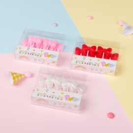 ins珠光白色蝴蝶生日蜡烛可爱仙女蛋糕装饰女神派对烘焙插件高级