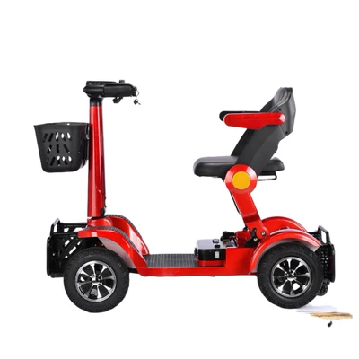 Qatlanan elektrik velosipedlər: electric four-wheel vehicle for the
