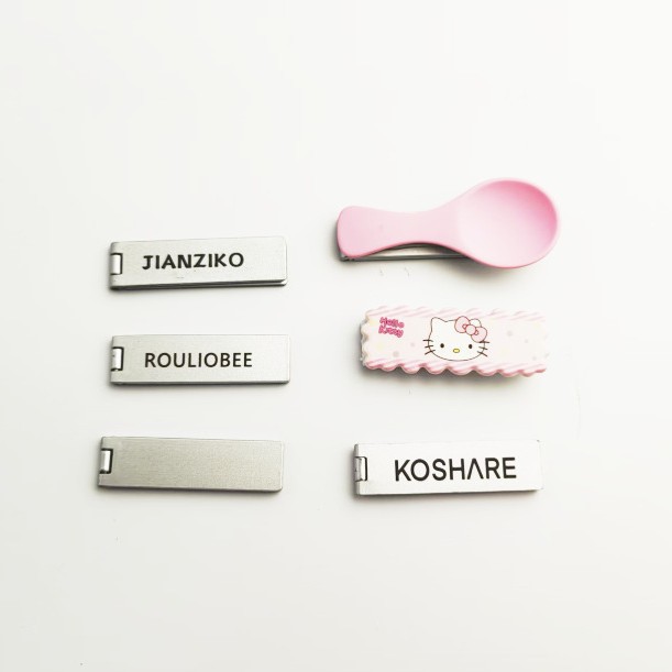 One-Word Clip Foldableing Mobile Phone Holder Neutral Ultra-Thin Mini Card-Type Long Strip Holder Adhesive Printing Pattern