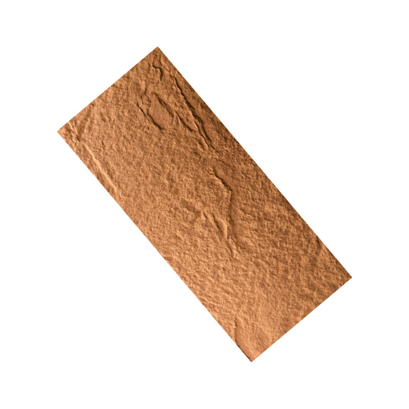 Pu piedra cuero imitación cultura piedra fábrica Fondo pared luz simulación piedra tablero ultrafino piedra Cruz espejo comercio exterior