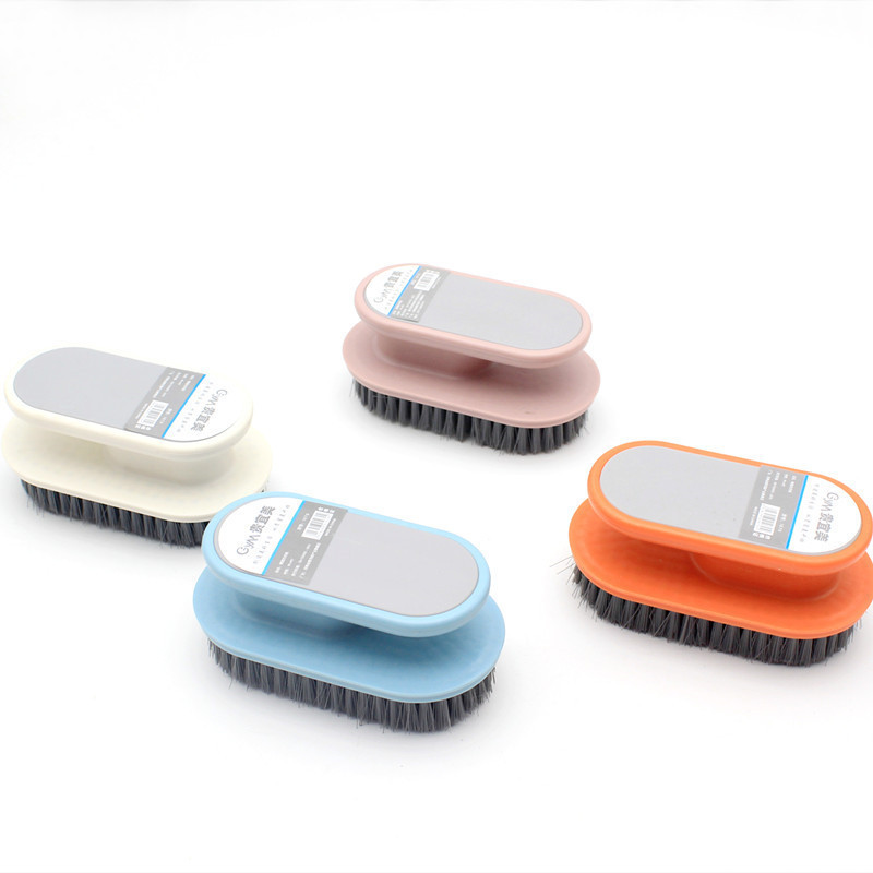 1070 Multifunctional Hard-bristled Plastic Brush Laundry Brush Shoe Brush Clothes Board Brush Shoe Cleaning Household Powerful