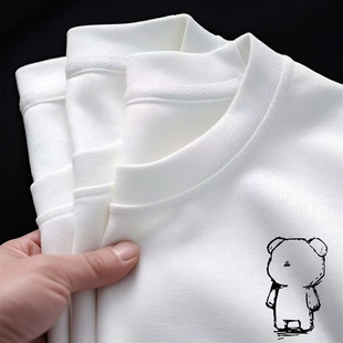[Big Brand Last Order] American Retro Round Neck Short-Sleeved T-Shirt for Women with Printed Simple Casual Loose Slimming Look Top