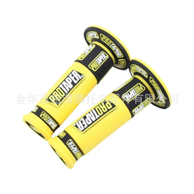 Motorcycle Handle Cover PRO Handlehold Handlehold Anti-slip - pro-glue-yellow