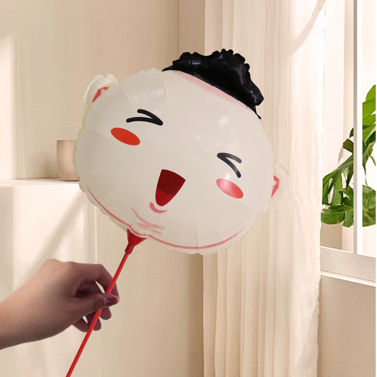 Balón de dibujos animados barraca de globo mayorista mercado nocturno barraca de juguetes para niños con barraca de soporte de globo sonriente