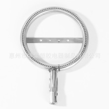 定制批发圆型不锈钢炉头户外野营烤炉炉头炉具一体式燃气火排炉头