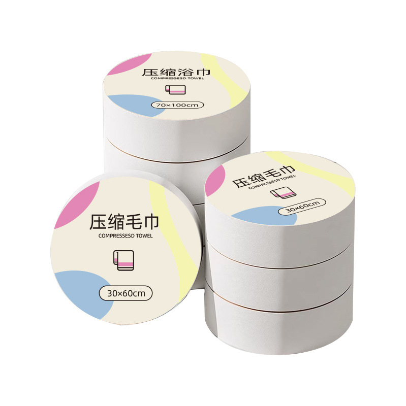 Toallas de baño desechables, embalaje individual de viaje, toallas comprimidas desechables, espesas secas y sábanas de viaje más grandes, portátiles