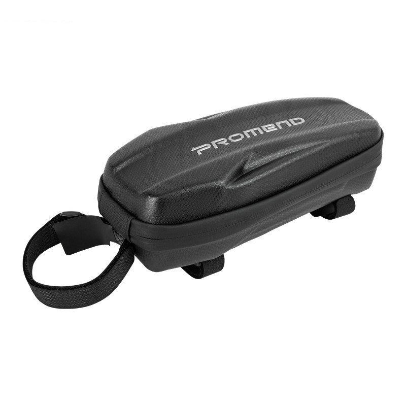 Bolsa de bicicleta PU EVA cuero a prueba de lluvia bolsa de tubo frontal bicicleta de montaña bolsa de almacenamiento de cáscara dura equipo de equitación