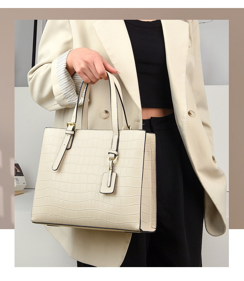 Handbag Women's Bag 2024 New Style Light Luxury Atmospheric Middle-aged Mother Bag All-match Commuting High-end Tote Bag_voghion.com