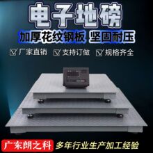 朗科电子地磅秤地上衡平台秤工厂物流车间防爆不锈钢花纹板小地磅