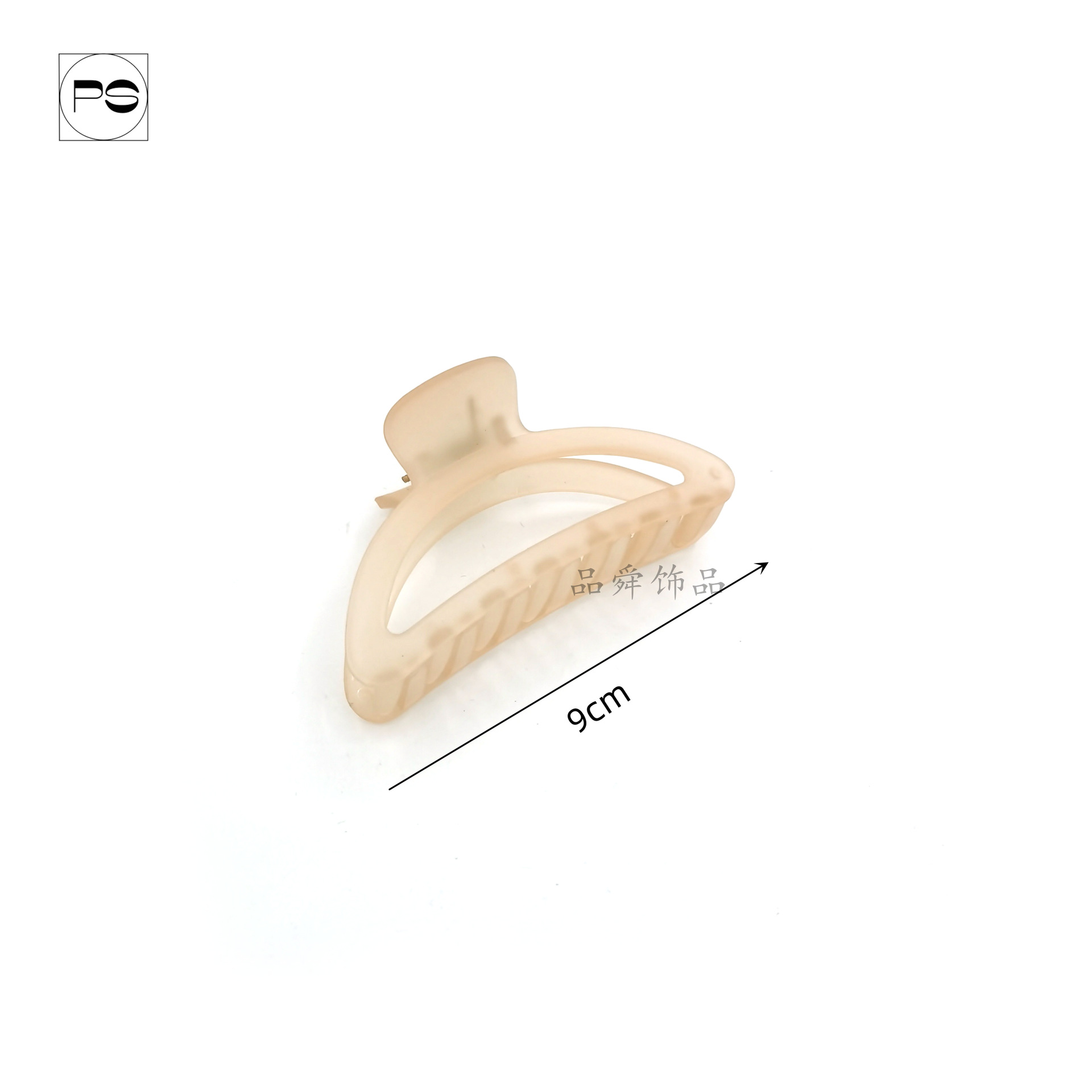 Estilo coreano simple helado jalea horquilla de las mujeres Cabeza trasera grande elegante Bañeras pelo dulce tocado al por mayor