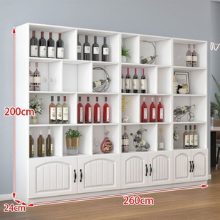 Red Wine Cabinet Display Cabinet Store Wine Cabinet Display Rack Wine Rack Tea Household Wine Cabinet Floor Cabinet Display Cigarette Cabinet