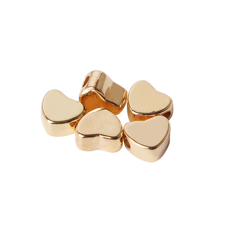 1g Weight Plastic Heart Shape DIY Jewelry Accessories Beads