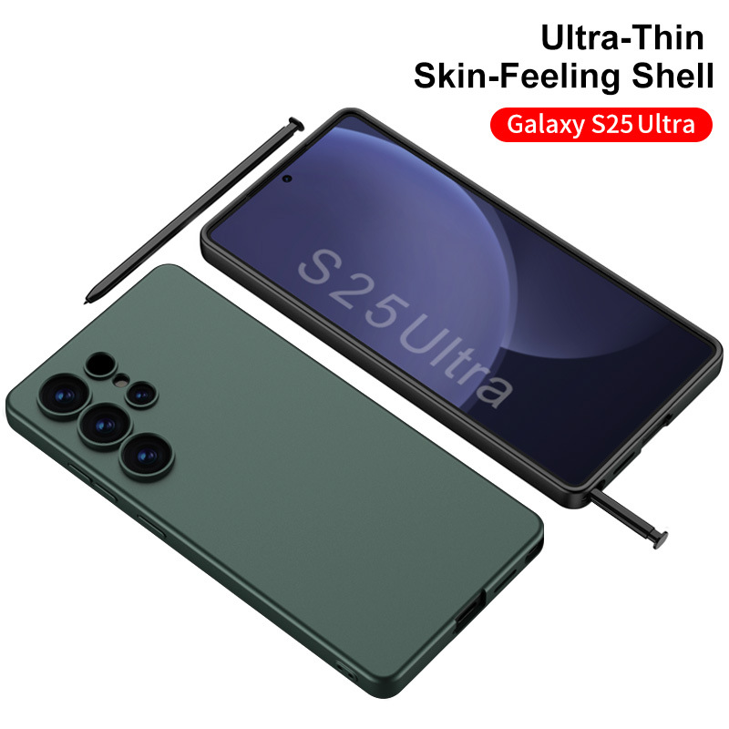 Suitable For Samsung S25/S25ultra Phone Case, Ultra-thin Soft Shell With Skin-like Feel, S25plus Full-cover Anti-drop_voghion.com