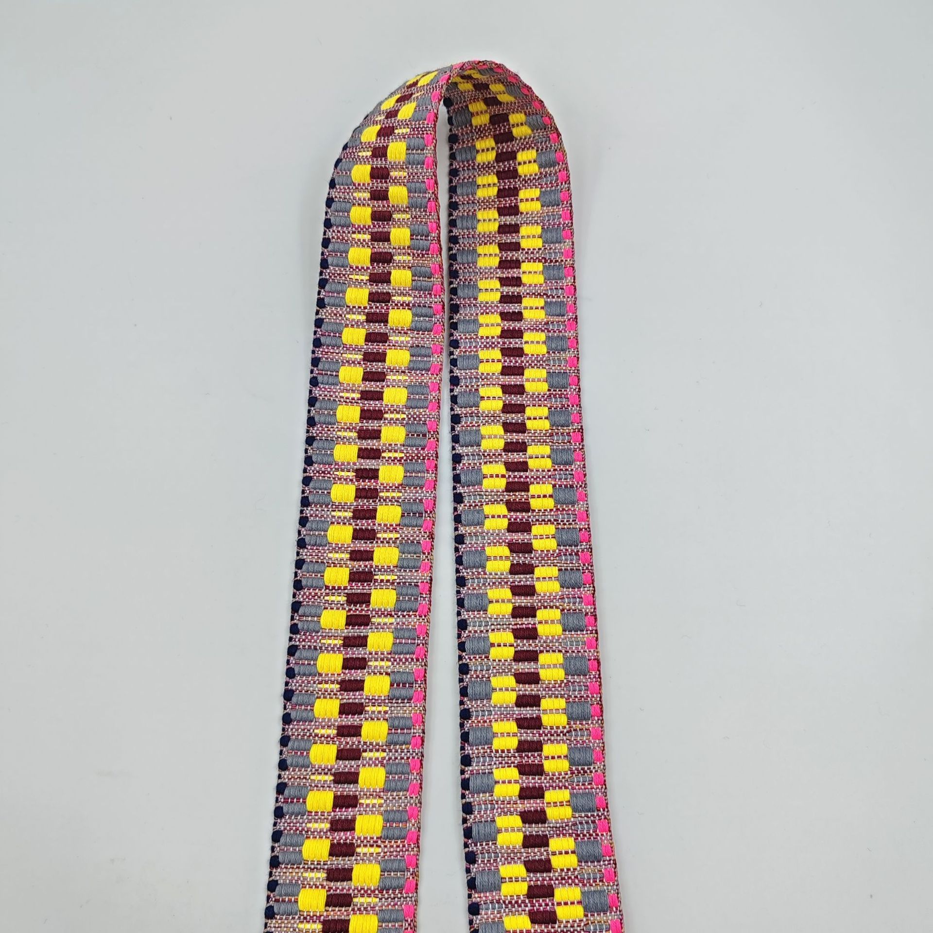 Se puede personalizar 3.8cm5cm cinta jacquard estilo étnico poliéster correa de equipaje ropa zapatos sombreros correa de hombro correa tejida