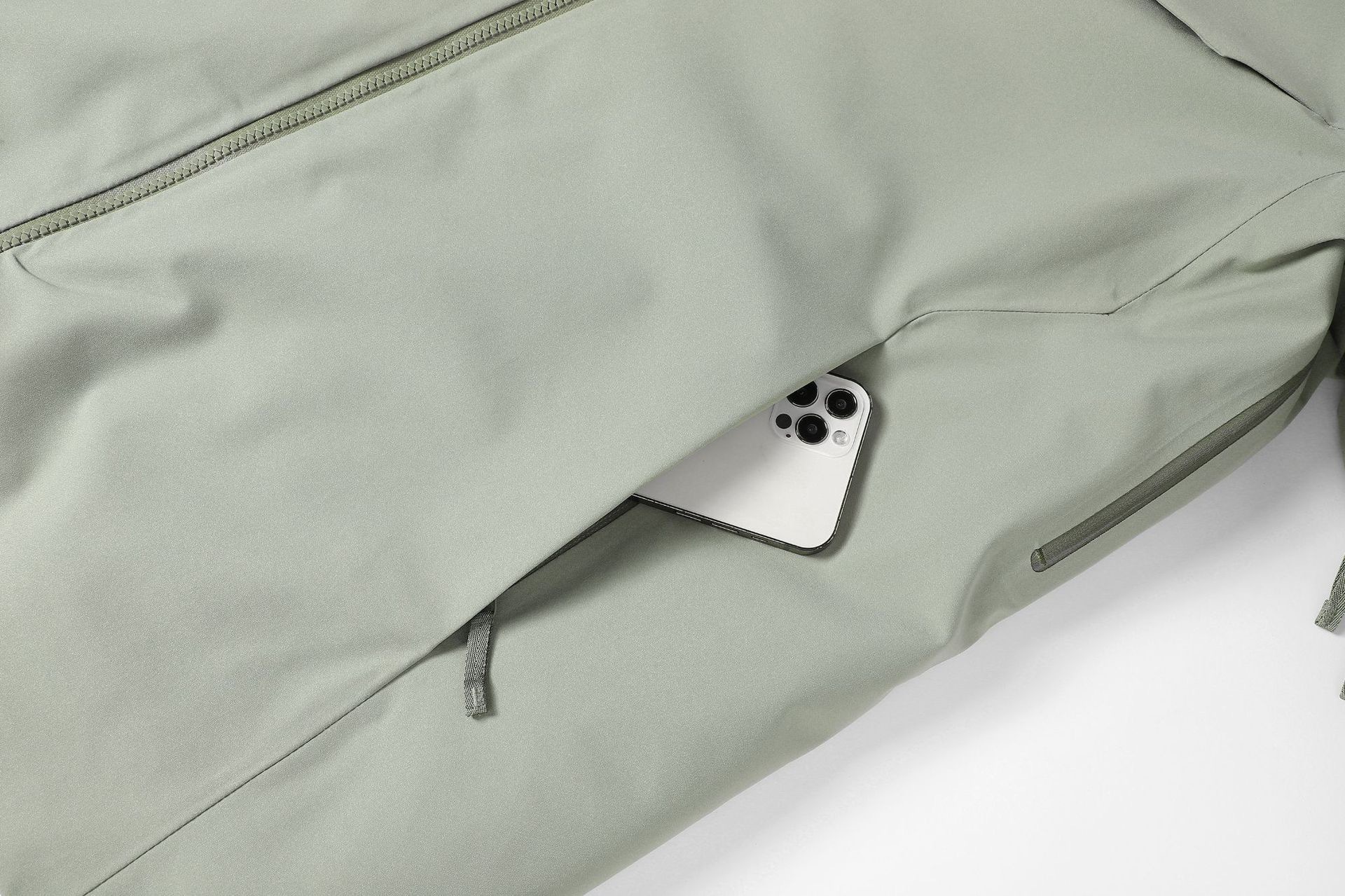 台州鸟大买菜macai羽绒服压胶冲锋衣男女同款防风防水耐磨