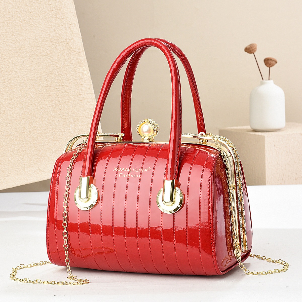 Bolso de moda de verano para mujer, fabricante de un solo hombro, bolso de madre, comercio exterior 2025, nuevo bolso de mensajero de todo fósforo para mujer atmosférica