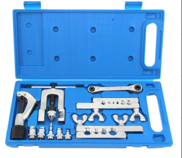 11 unid expansor de tubo de aire acondicionado del coche herramienta de reparación de refrigeración del refrigerador tubo de cobre escariador expansor tubo de aluminio campana boca