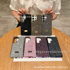 电镀满钻奢华水钻欧美高级闪钻适用三星GalaxyS25Ultra保护壳S24U