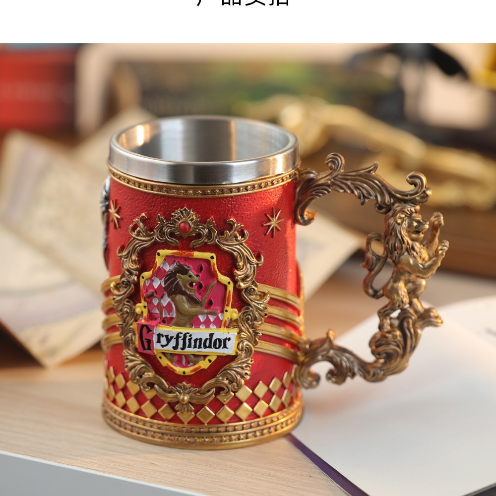 Quemador de incienso taza forma taza anime periférico creativo Taza de cerámica 600ml taza de acero inoxidable