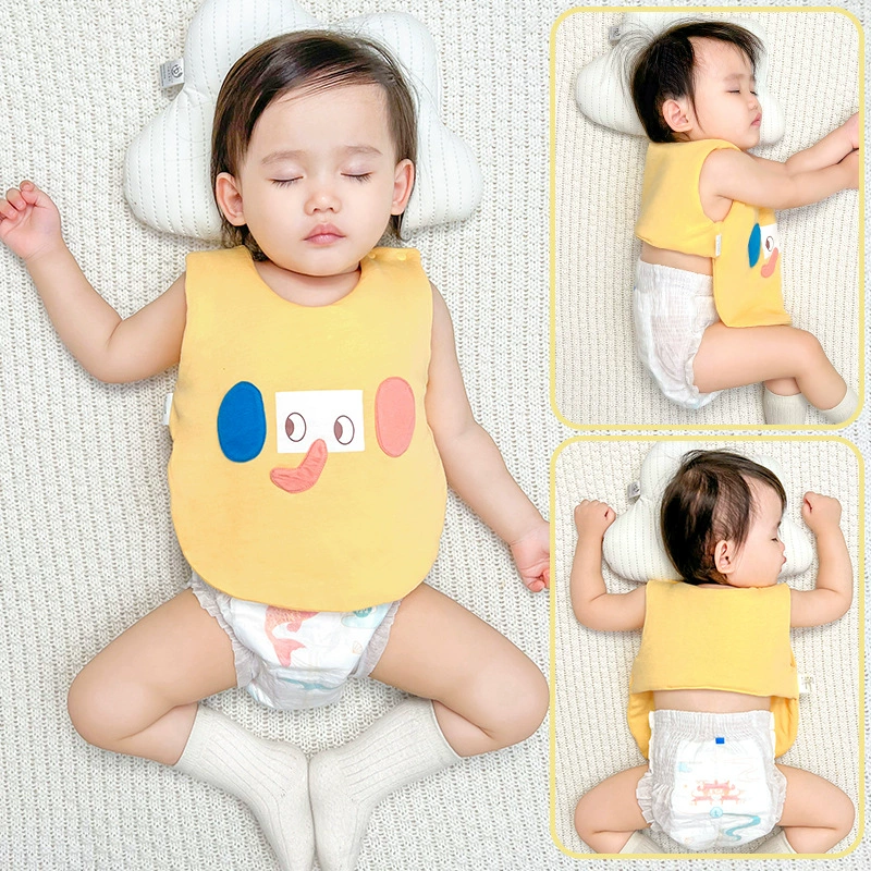 Осенне-зимний детский пояс из хлопка для сна карман для новорожденных защита живота артефакт теплая половина спины одежда для предотвращения холода