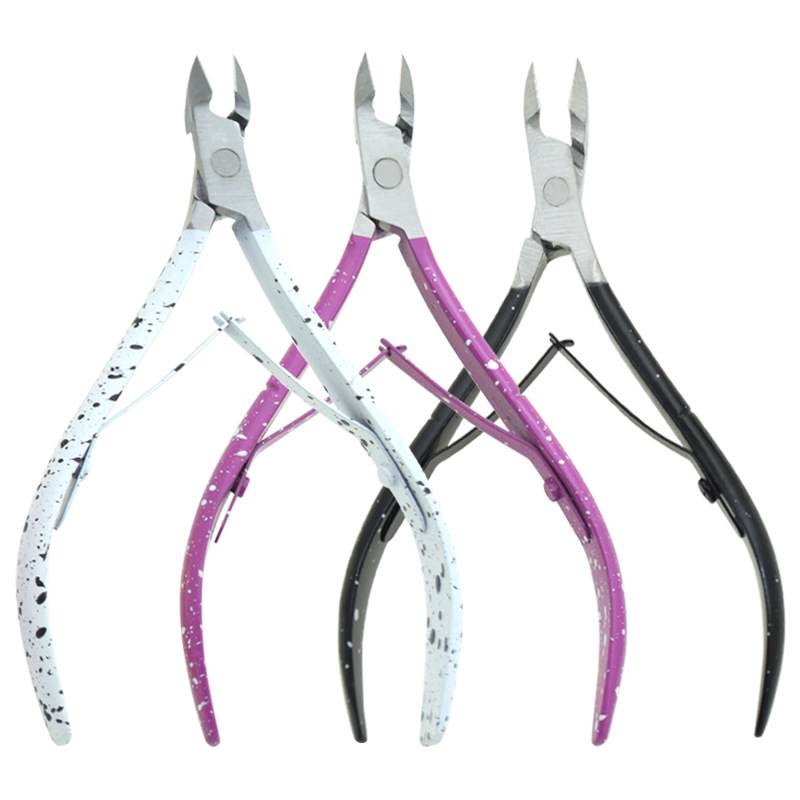 Uña de acero inoxidable corte de piel muerta corte de piel muerta D - 501 afilado borde púbido callos belleza manicurista image 37