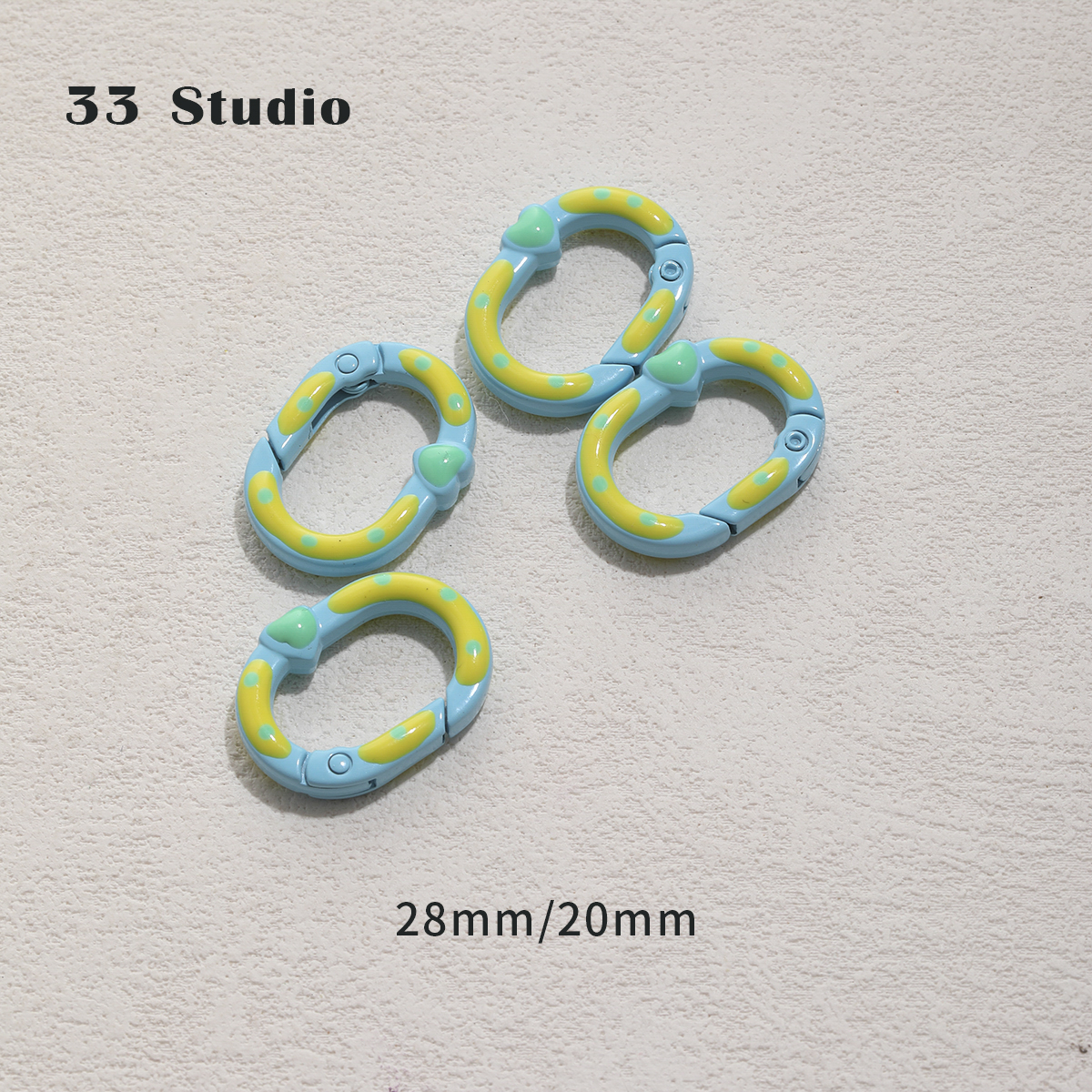 #31 Hot hand painting light blue ring (1) (1)