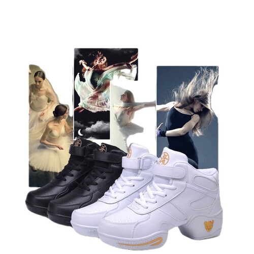 Dance shoes women's soft sole adult sailor dance shoes lace-up modern square dance shoes spring and autumn jazz dance shoes wholesale