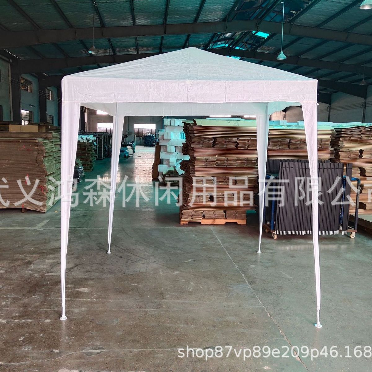 户外用品2x2PE插管凉棚展览聚会摆摊防雨遮阳广告 帐篷