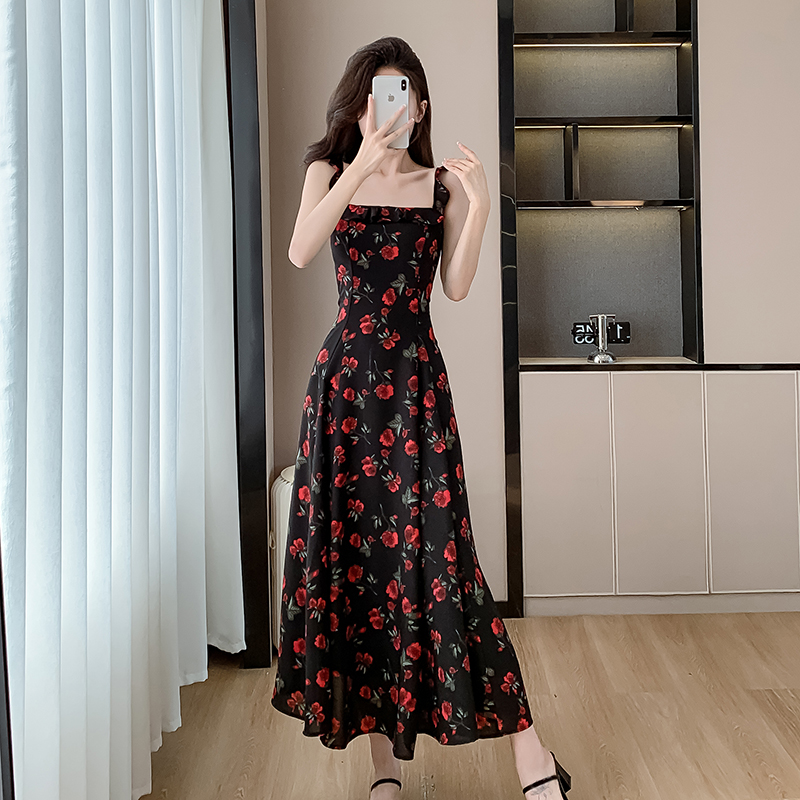 Summer elegant shiffon dress