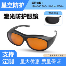 跨境直销激光护目镜532 1064nm防护眼镜美容仪器防红蓝绿光护目镜