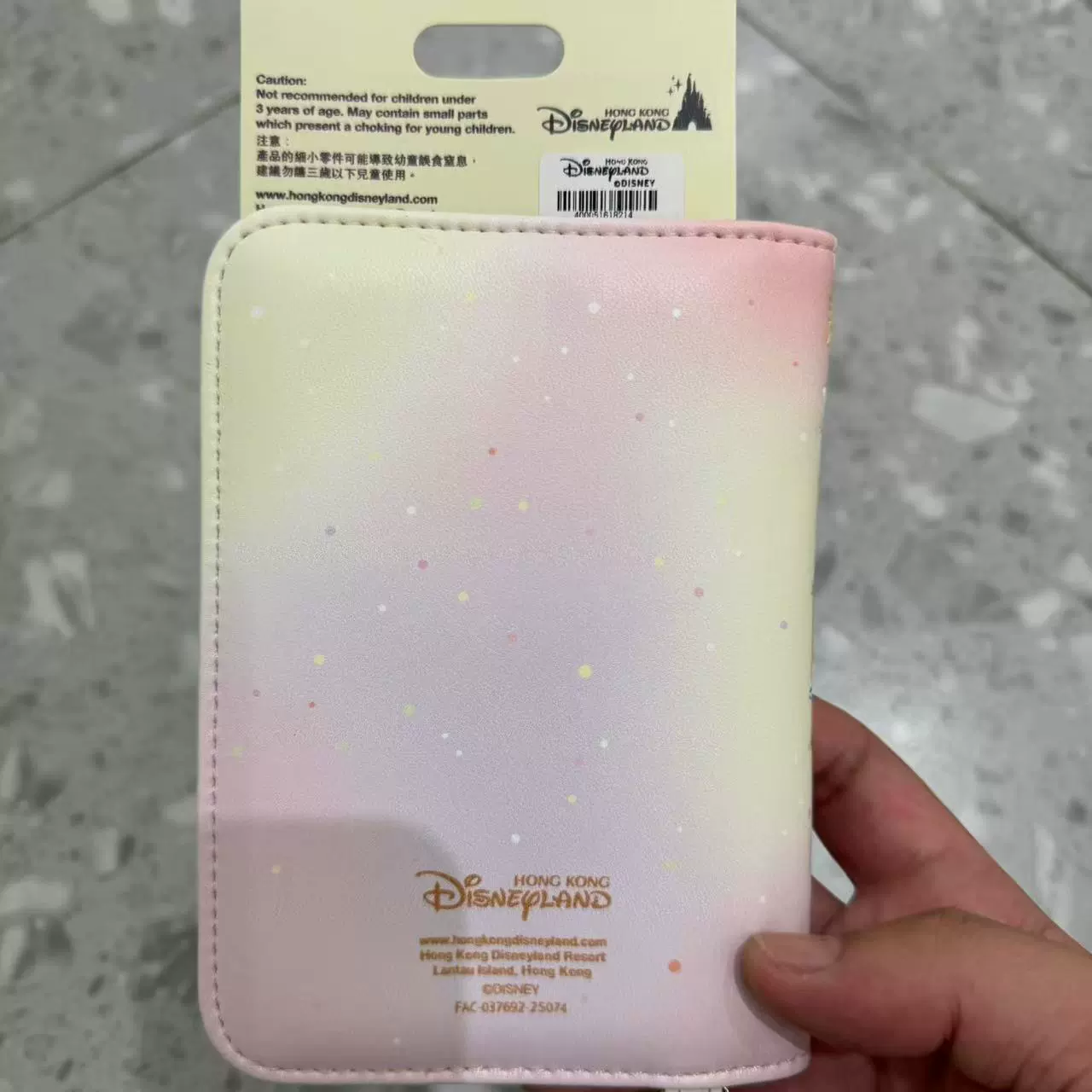 Серия Paradise Duffy Family Star Dew Pink Rabbit длинный зип-кошелек клатч праздничный подарок для подруги