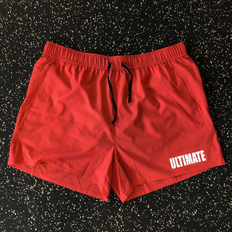 2023 Summer Sports Quick-drying Three-point Shorts Men's Stretch Iron Gym Bodybuilding Muscle Fashion Brand Training Hot Pants