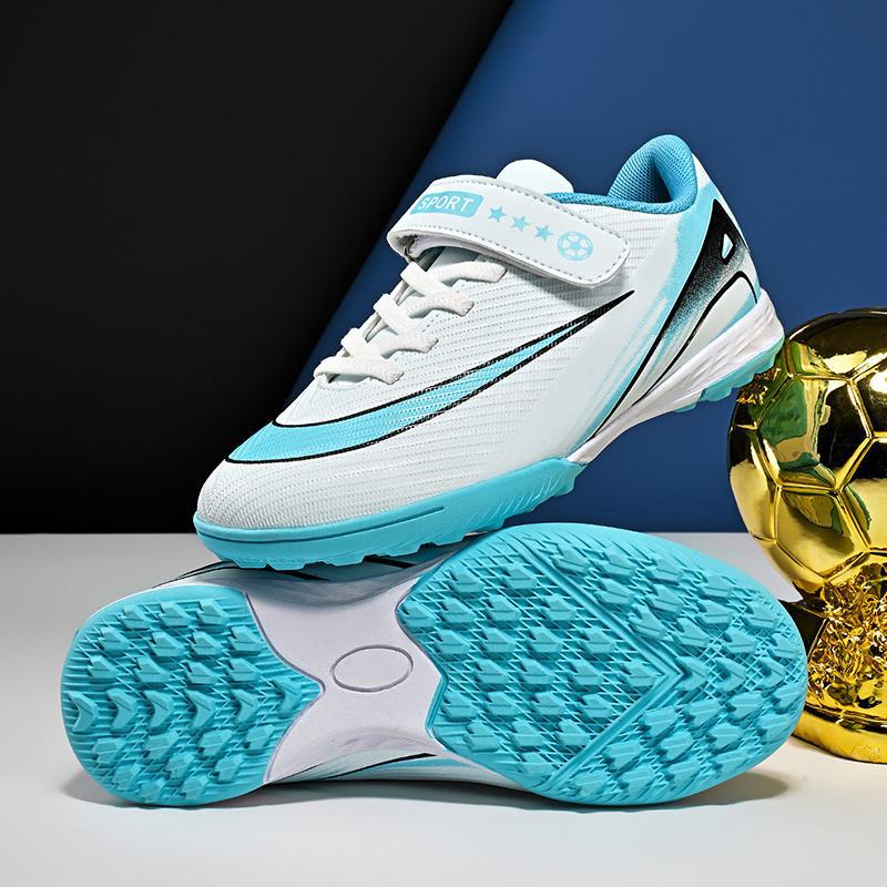 Tenis de Fútbol Infantiles con Cierre de Velcro Ligeros para Deportes al Aire Libre image 5