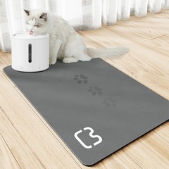 Minimalist Pet Feeding Mat, Absorbent and Non-Slip Mat, Resting and Sleeping Pad, Training Mat for Pets, Reusable for Cats and Dogs