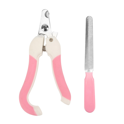 Cross-border Amazon pet supplies nail clippers beauty cleaning trim manicure dog cat stainless steel nail clippers