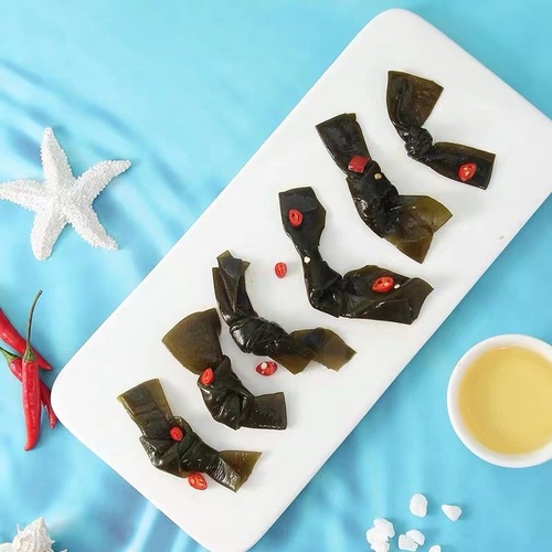 Super Friend Flavor Seaweed Knots 150g Spicy Garlic Fried Rice Alcohol Dish Snack for Children and Pregnant Women Ready-to-Eat Kelp Seafood Bagged