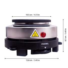 电火炉便携式一人不锈钢多功能实验室全自动迷你小型烧老式电热炉