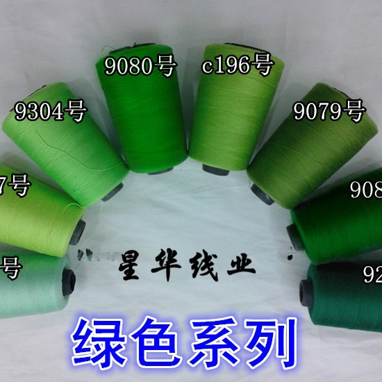 녹색 402 재봉사 202 재봉사 폴리에스터 재봉사 고속 바늘 자수실 면사