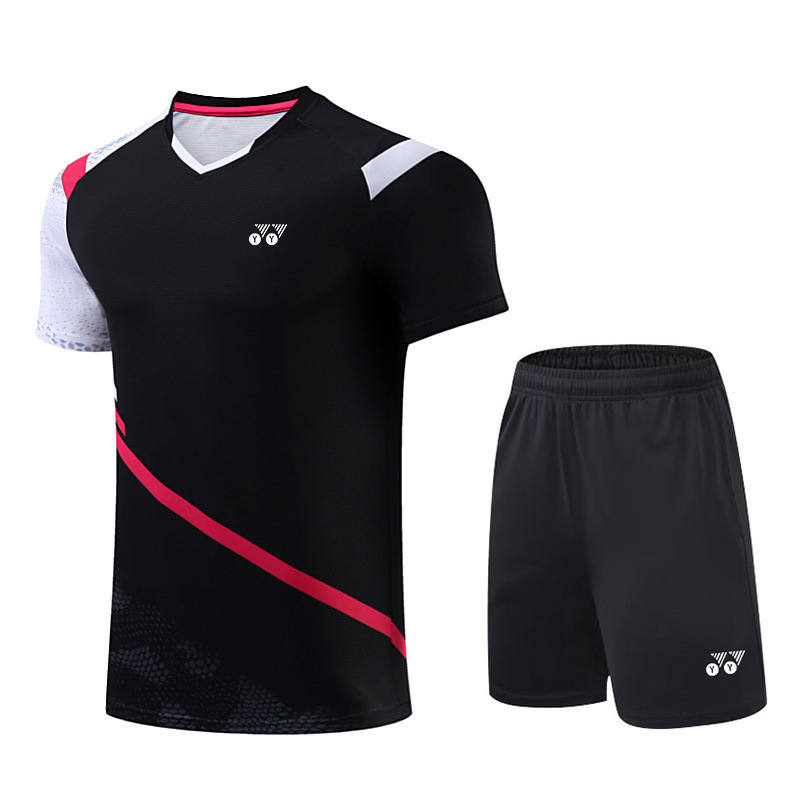 2024バドミントン服の新型エアバレーボール服セット男女カスタマイズ競技ユニフォーム運動訓練共同購入|undefined