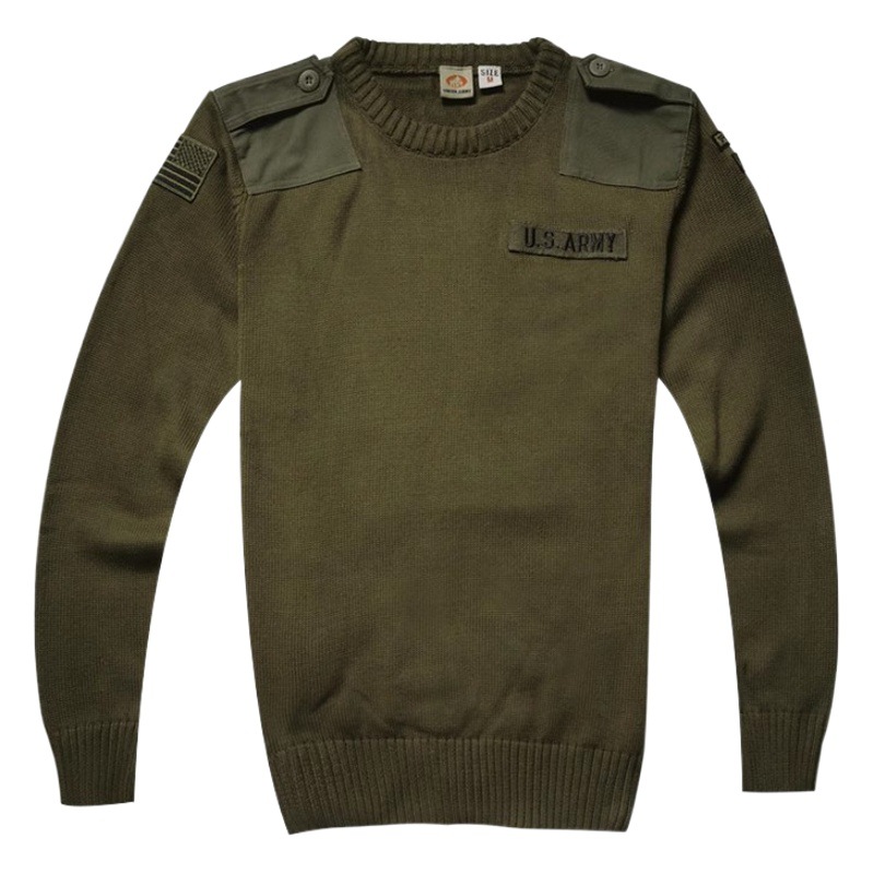 Factory wholesale alliance outdoor Army fan Simple Men's sweater sweater thick sweater men's sweater turtleneck