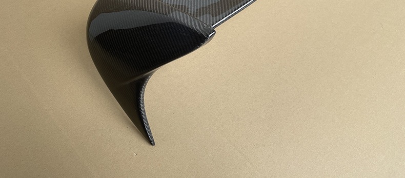 Suitable for Porsche Macan Carbon Fiber Roof Wing and Rear Wing Modification, No-Drill Exterior Accessories, Fixed Wind Wing 14-25