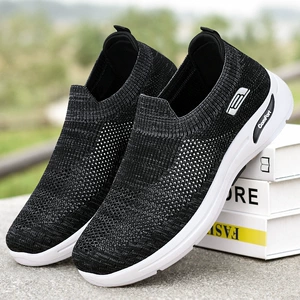 Men's New Fashion Breathable Mesh Sneakers for Summer Casual Wear