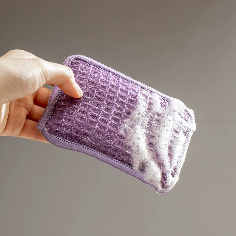 Double-sided hygienic sponge bath sponge, wholesale