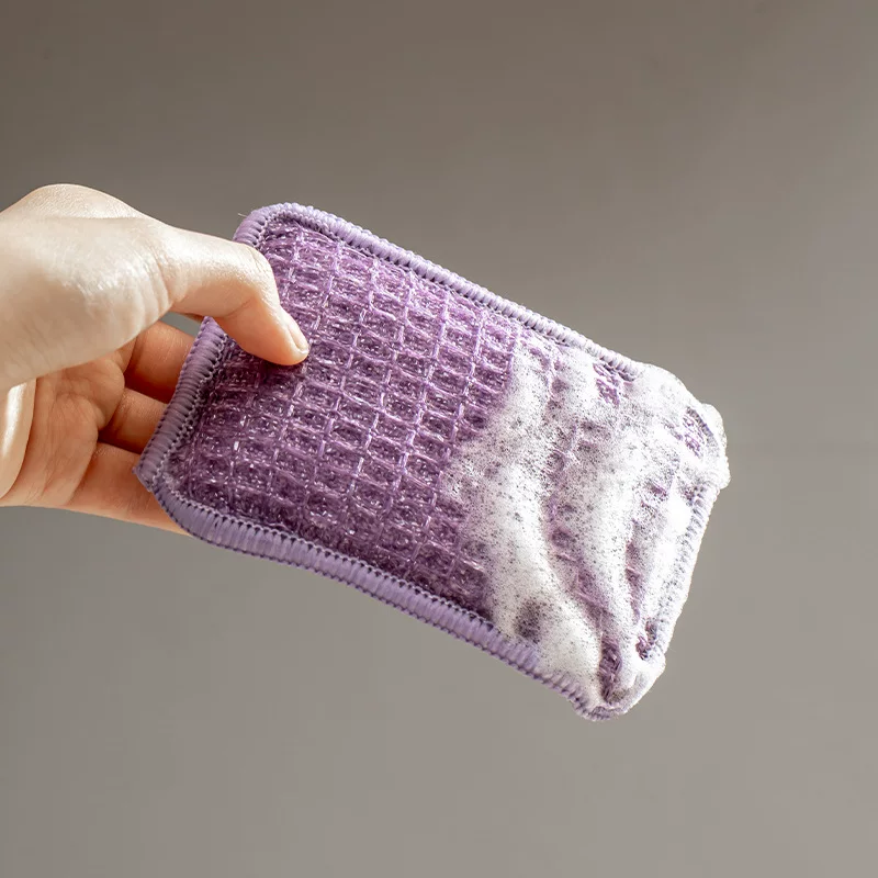 Double-sided hygienic sponge bath sponge, wholesale