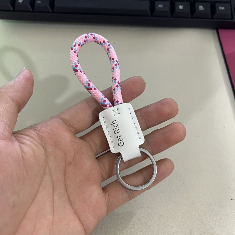 本革手作り編みひも自動車キーホルダー個性創意鍵ストラップ印刷可能図案文字メーカー卸売り|undefined